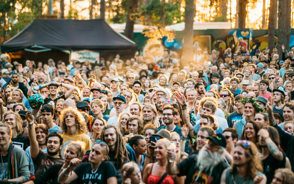 Publiken på Öland Roots tidigare år. Foto: Öland Roots Publiken på Öland Roots tidigare år. Foto: Öland Roots