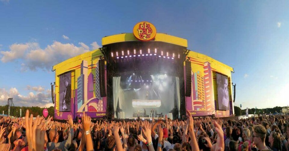 Lollapalooza kommer till Stockholm sommaren 2019. Foto: TT Lollapalooza kommer till Stockholm sommaren 2019. Foto: TT