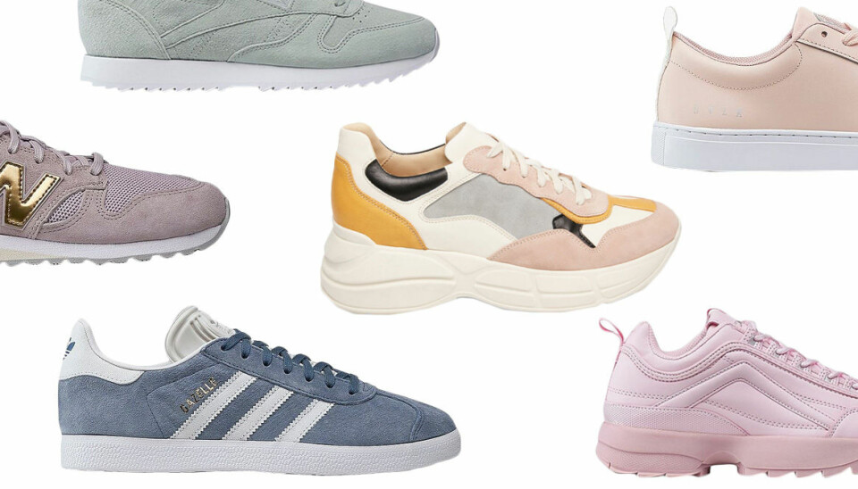 Vårskor 2019: 25 sneakers i pastellfärger