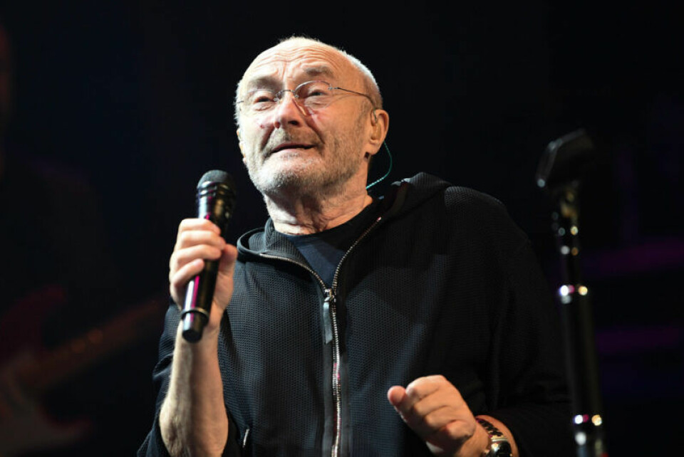 Phil Collins kommer till Stockholm sommaren 2019. Foto: TT Phil Collins kommer till Stockholm sommaren 2019. Foto: TT
