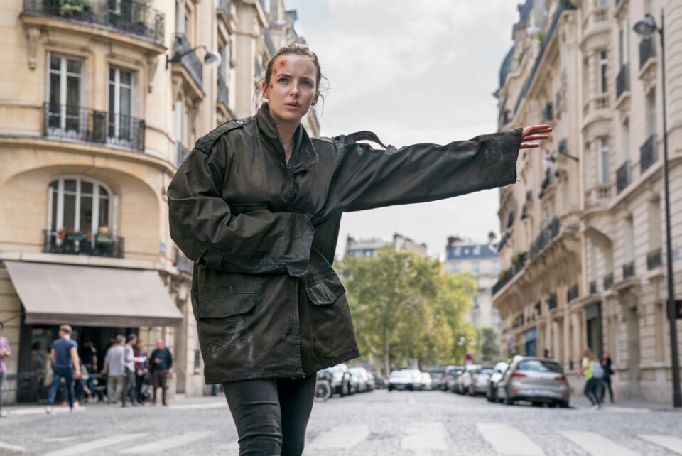 En högst levande Villanelle i den andra säsongen av Killing Eve. Foto: HBO En högst levande Villanelle i den andra säsongen av Killing Eve. Foto: HBO