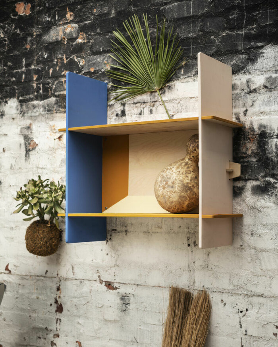 Hylla i design av Issa Diabaté och Kevin Gourio/Ikea. Hylla i design av Issa Diabaté och Kevin Gourio/Ikea.
