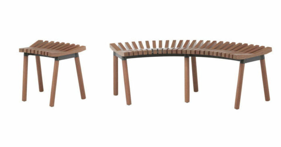 Pall och bänk i design av Bethan Rayner och Naeem Biviji/Studio Propolis och Mikael Axelsson/Ikea. Pall och bänk i design av Bethan Rayner och Naeem Biviji/Studio Propolis och Mikael Axelsson/Ikea.