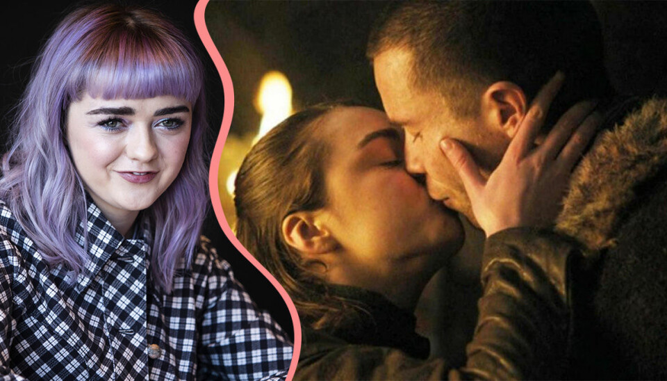 Maisie Williams svar på reaktionerna kring Arya och Gendrys sexscen
