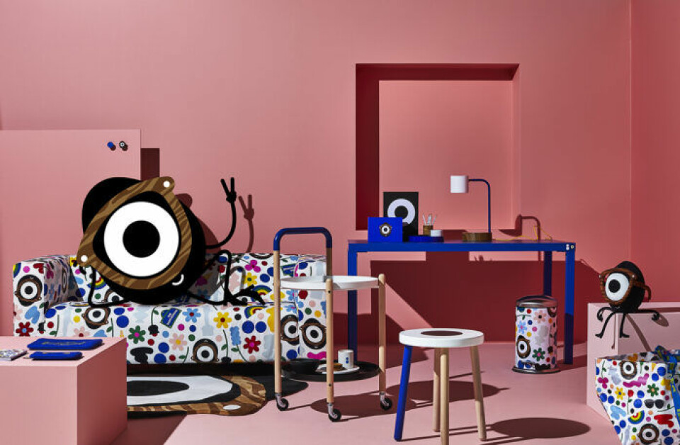 Ikea mixar mode med konst i nytt designsamarbete