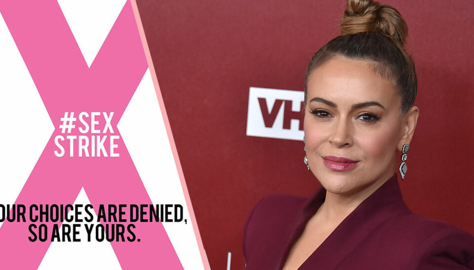 Efter nya abortlagarna – Alyssa Milano utlyser sexstrejk