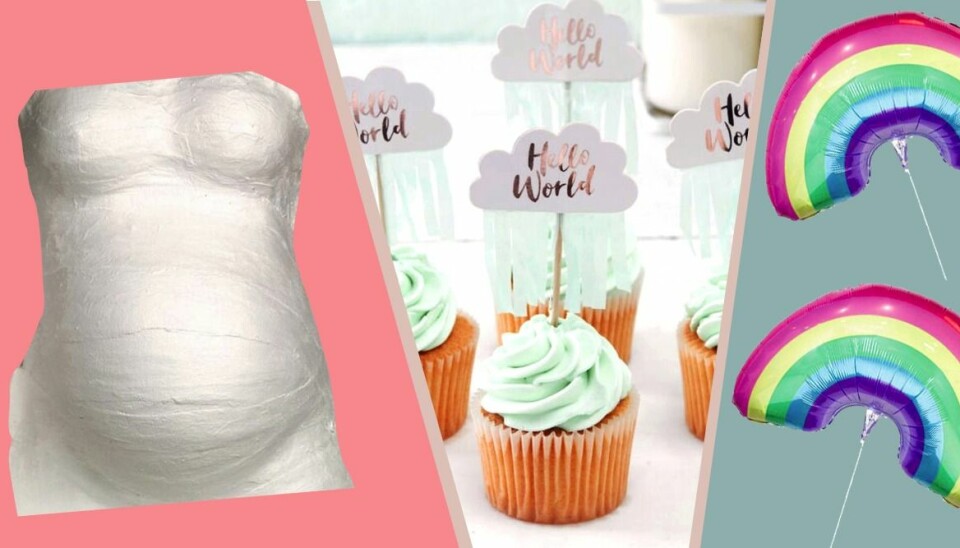 25 dekorationer för en oförglömlig babyshower