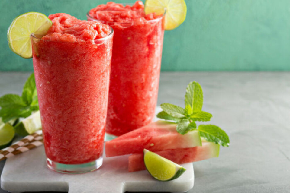 Sommarkänsla! Fem frozen drinks med vattenmelon