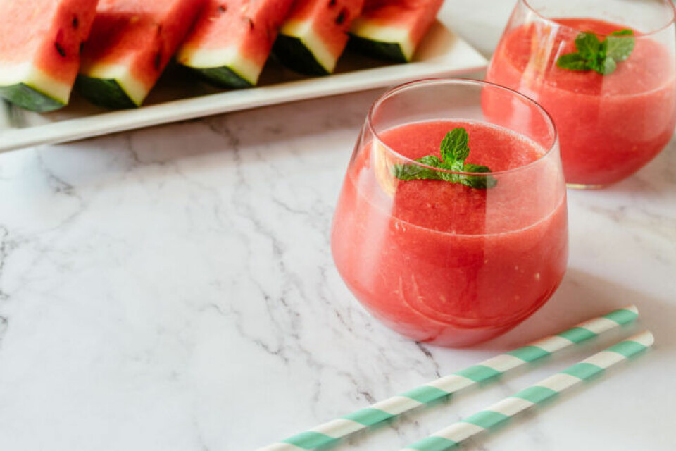 Sommarkänsla! Fem frozen drinks med vattenmelon