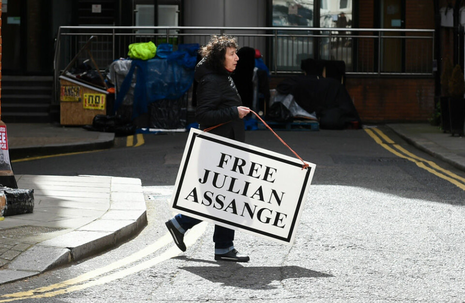 Julian Assange fick stort stöd bland Wikileaks-anhängarna trots anklagelserna om sexualbrott. Foto: TT Julian Assange fick stort stöd bland Wikileaks-anhängarna trots anklagelserna om sexualbrott. Foto: TT
