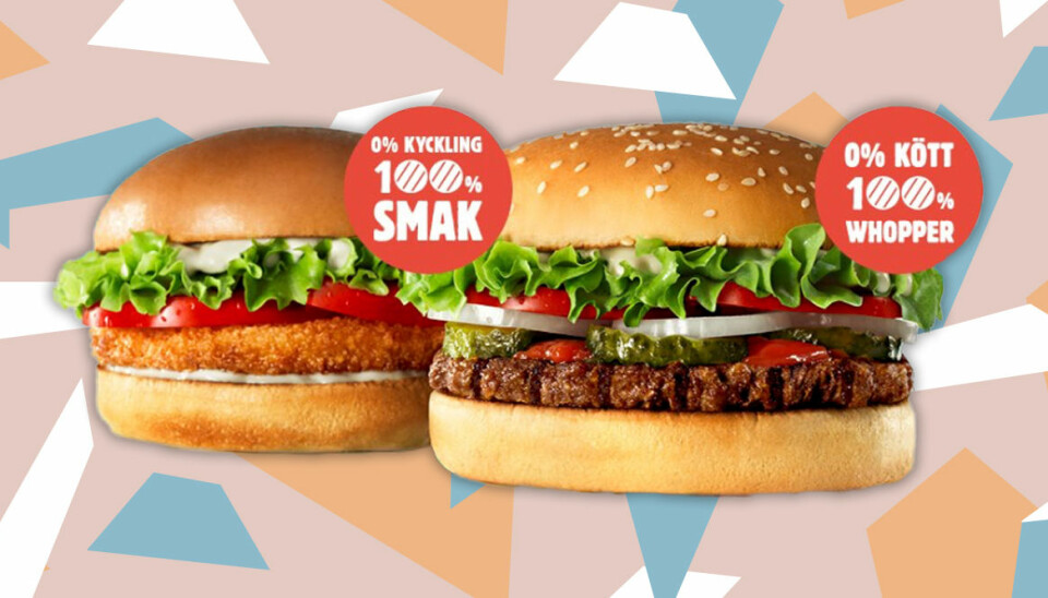 Mer vego till folket! Burger King lanserar två vegoburgare av fejk-kött