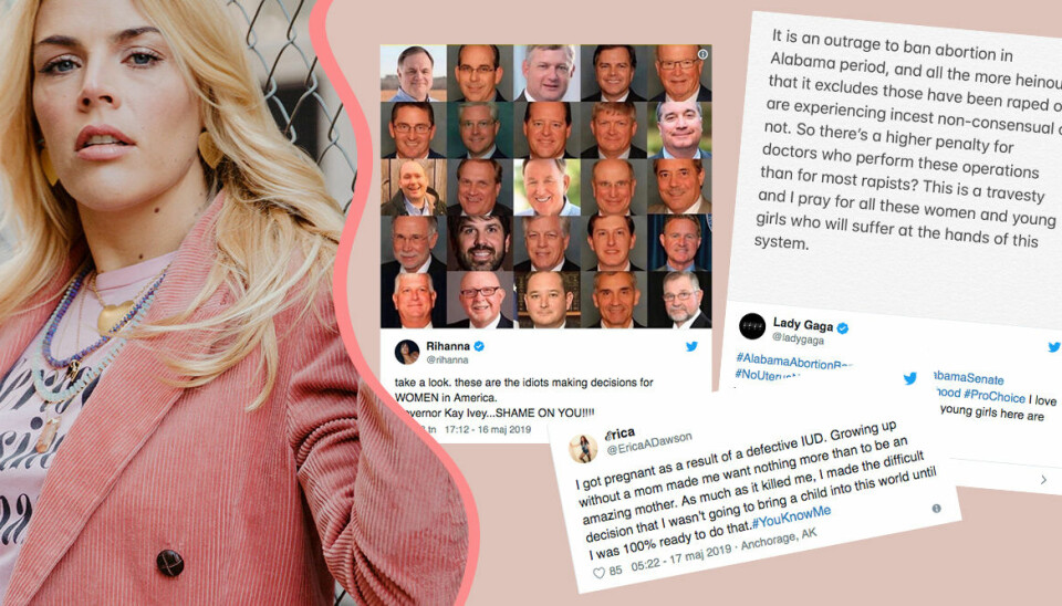 I protest mot lagen: Tusentals aborthistorier delas på sociala medier