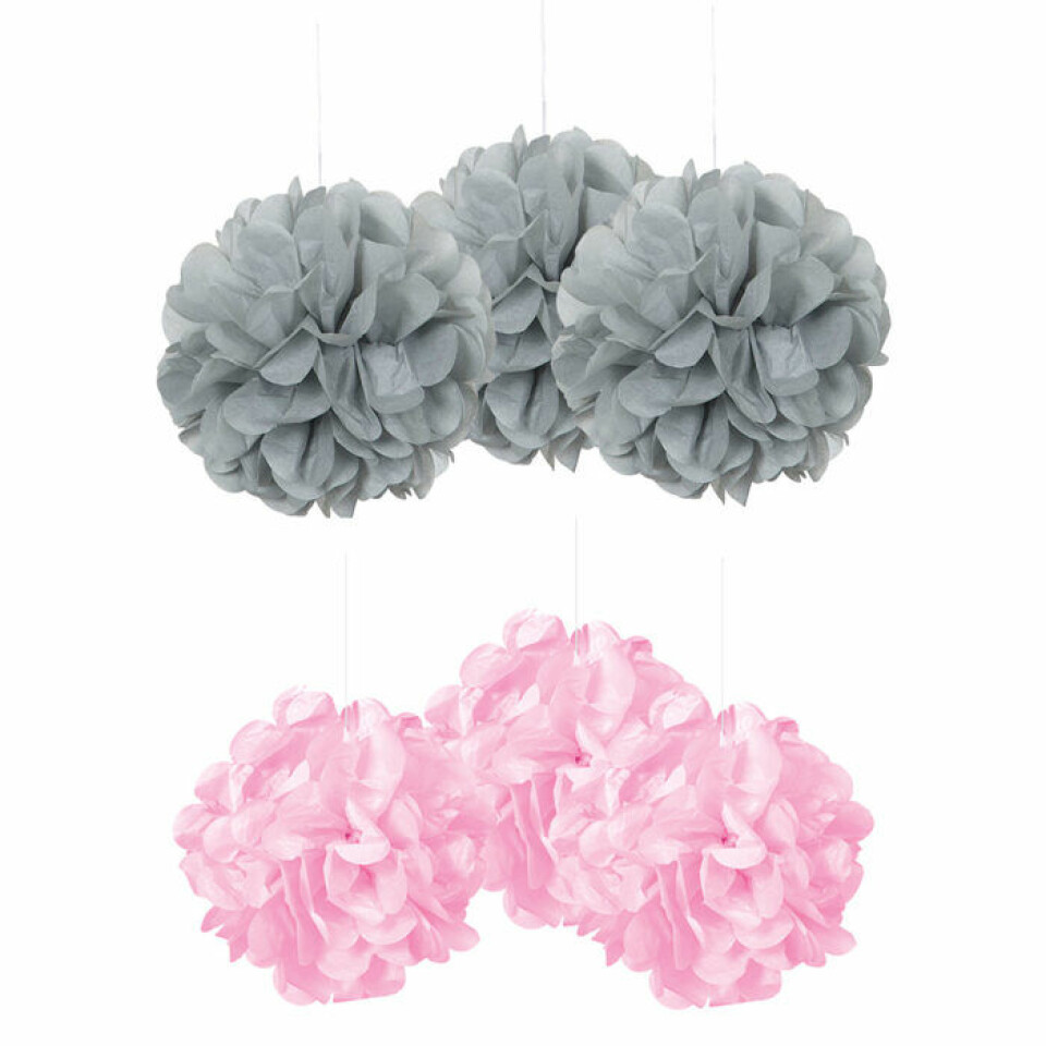 25 dekorationer för en oförglömlig babyshower