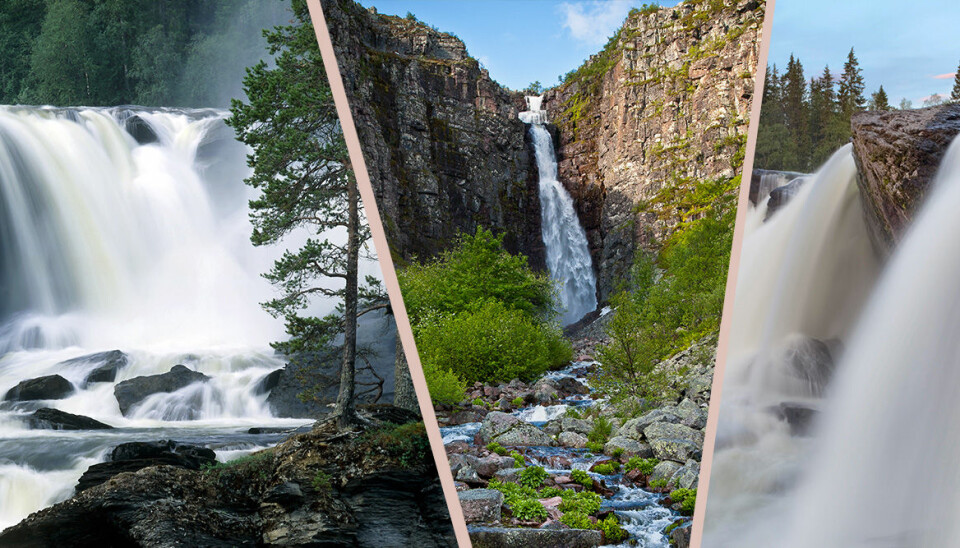 7 vackra vattenfall i Sverige att besöka i sommar