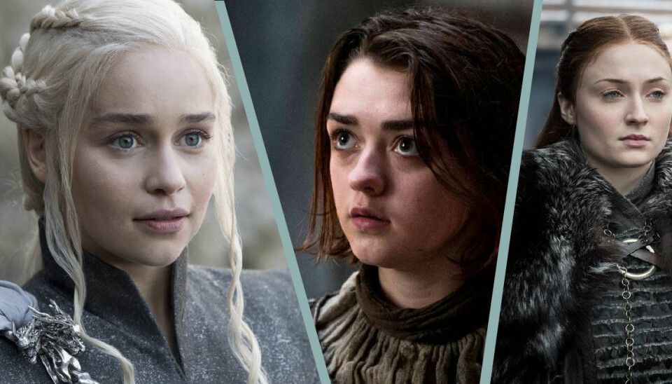 Kvinnorna fick bara 25 procents taltid i Game of Thrones