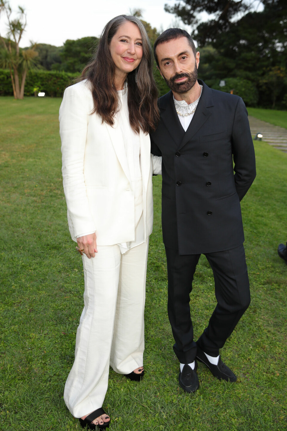 Ann-Sofie Johansson och Giambattista Valli Ann-Sofie Johansson och Giambattista Valli