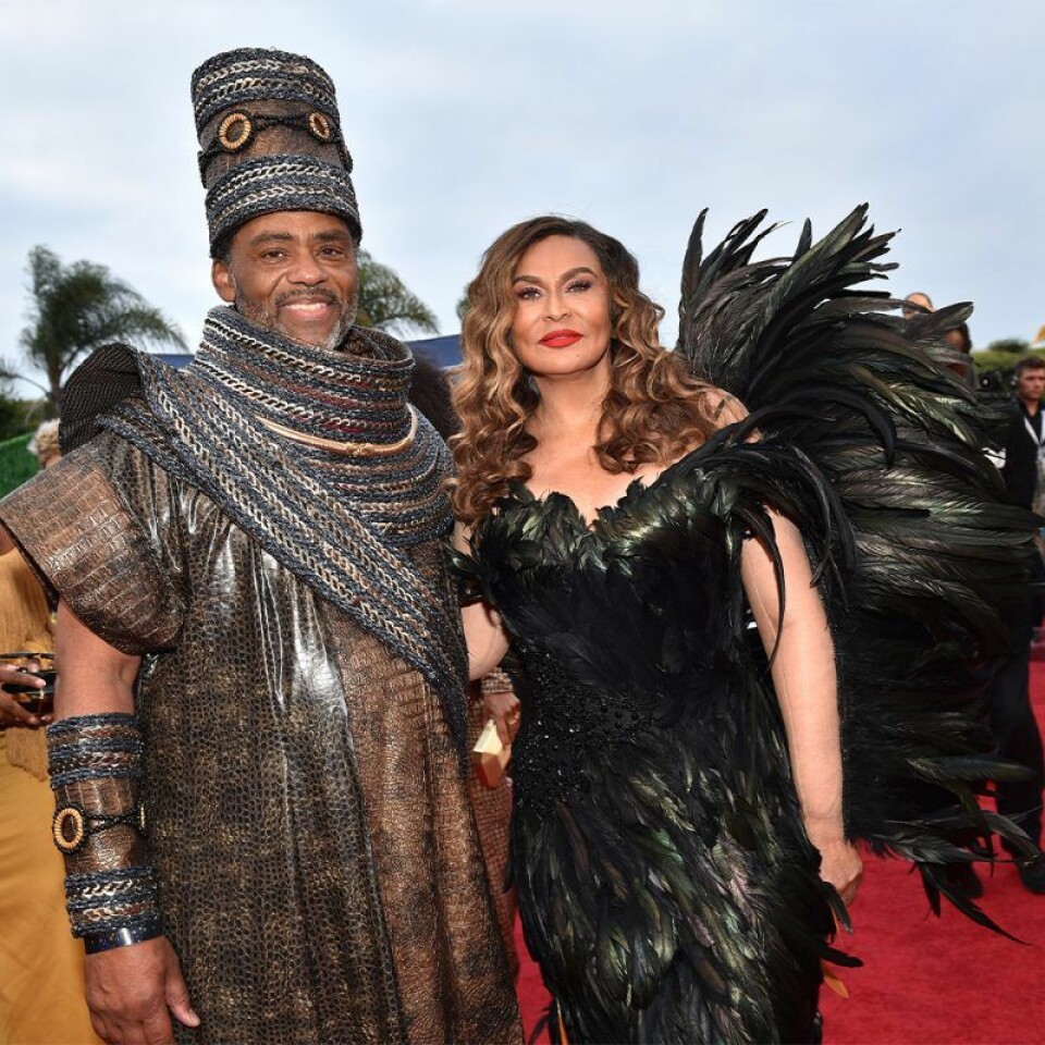 Grundare och hosts för galan Wearable arts gala, Richard Lawson och Tina Lawson. Bildkälla: TT Grundare och hosts för galan Wearable arts gala, Richard Lawson och Tina Lawson. Bildkälla: TT
