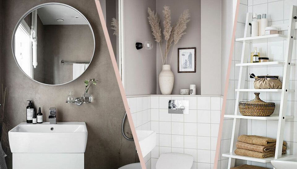 Så får du ett litet badrum att kännas större – 7 compact living-tips