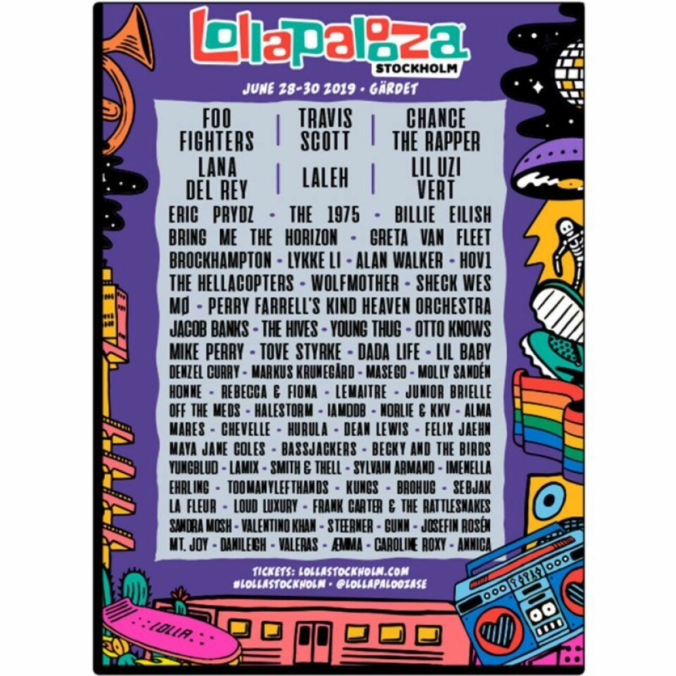 Bildkälla: lollastockholm.com Bildkälla: lollastockholm.com