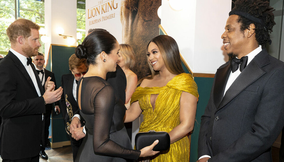 Här träffas Beyoncé och Meghan Markle för första gången