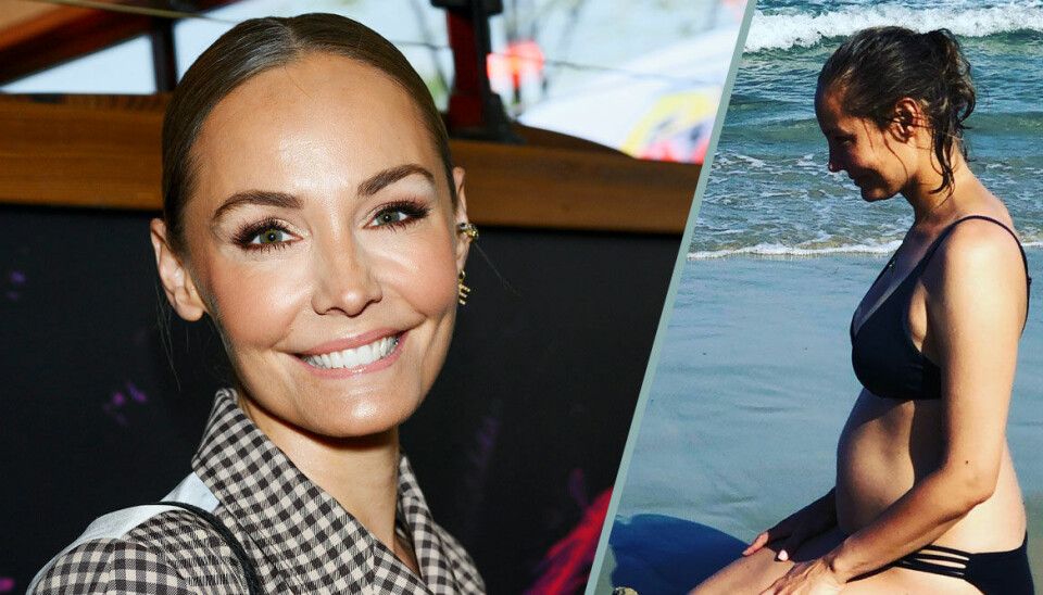 Carina Berg är gravid: ”Så tacksam och lycklig”