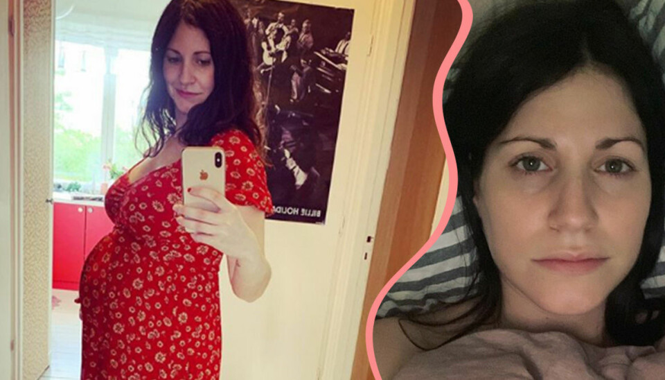 Nour El Refai om den svåra graviditeten: 'Hela livet på paus'