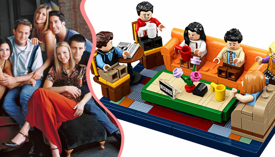 Nu kommer Vänner som Lego – bygg ditt eget Central Perk