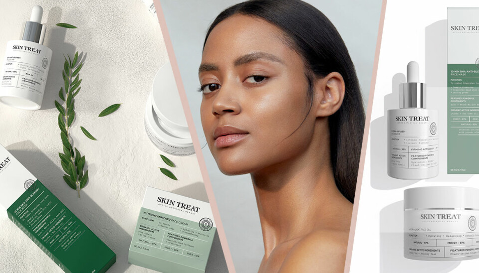 Skin treat lanserar aktiv hudvårdslinje för ansiktet