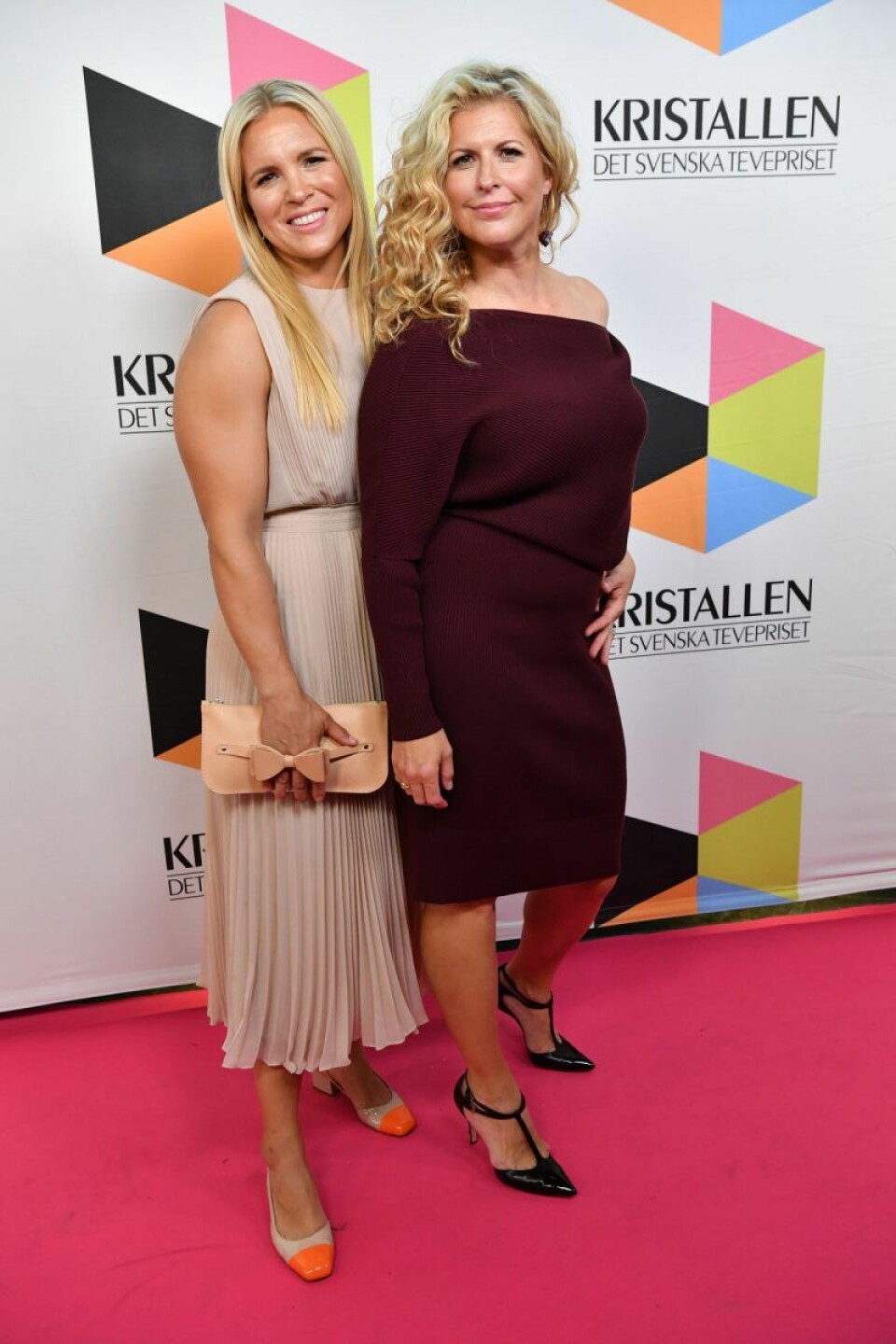 Anja Pärsson och Filippa Rådin. Anja Pärsson och Filippa Rådin.