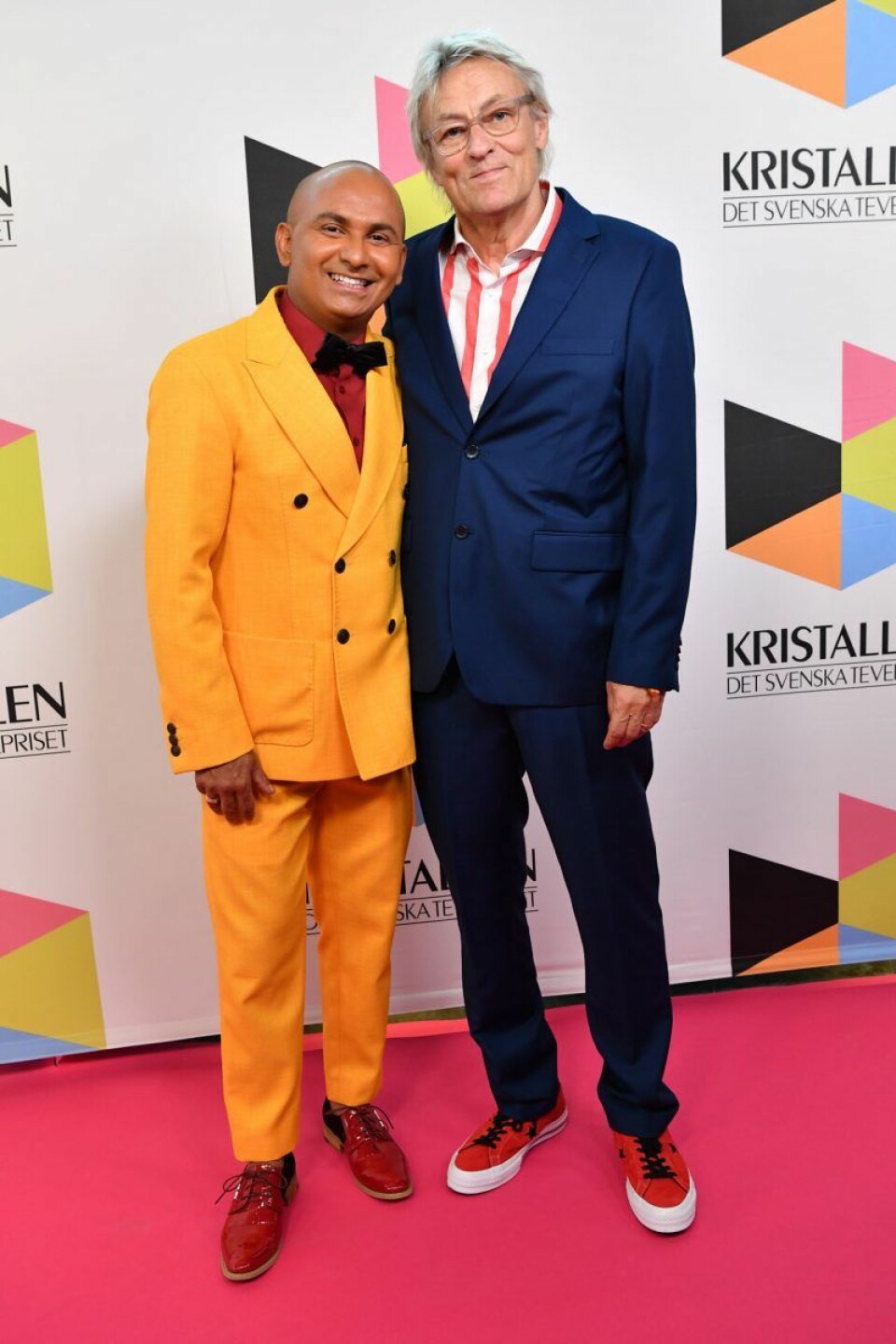 Lars Lerin och Manoel Marques. Lars Lerin och Manoel Marques.