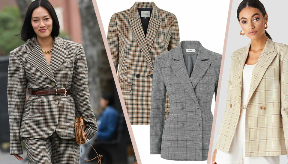 Den rutiga kavajen är höstens stora trendplagg – 21 fina köp