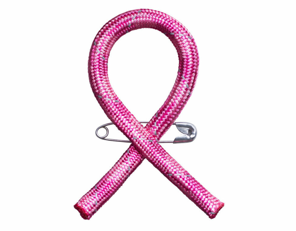 Årets Rosa band är ett litet rep. Årets Rosa band är ett litet rep.