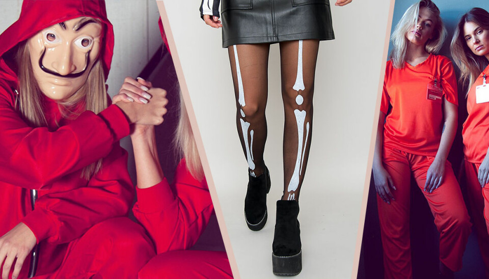 Kläder, accessoarer och smink – här är enkla outfits till halloween