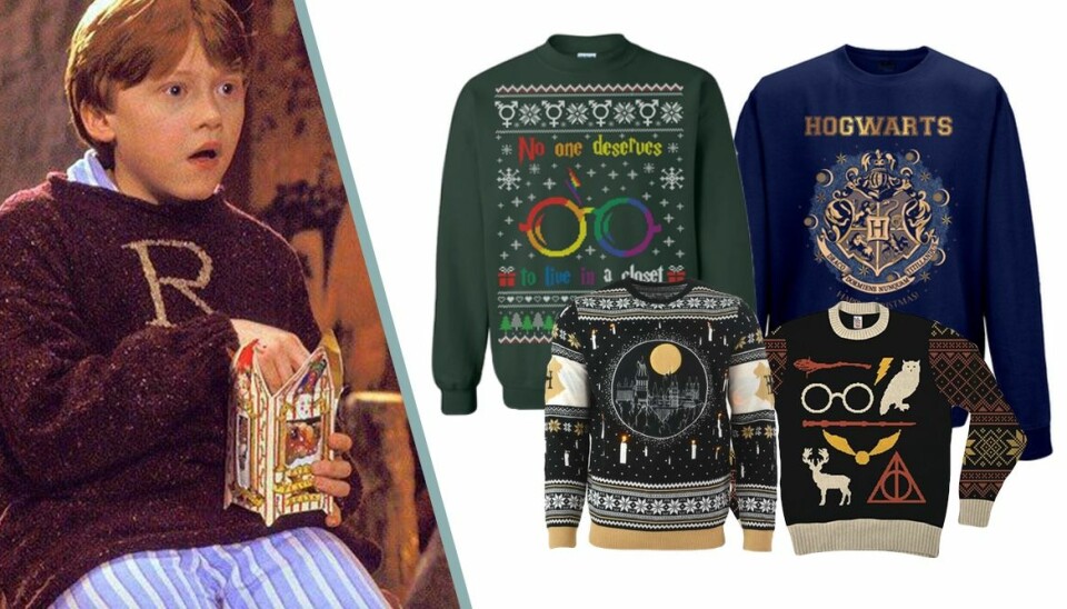 7 magiska Harry Potter-jultröjor för alla mugglare där ute