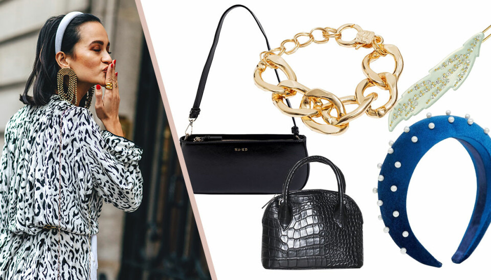 Från diadem till väskor – 30 trendiga accessoarer i butik