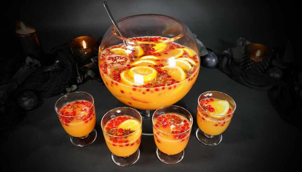 Busenkel halloweenbål utan alkohol