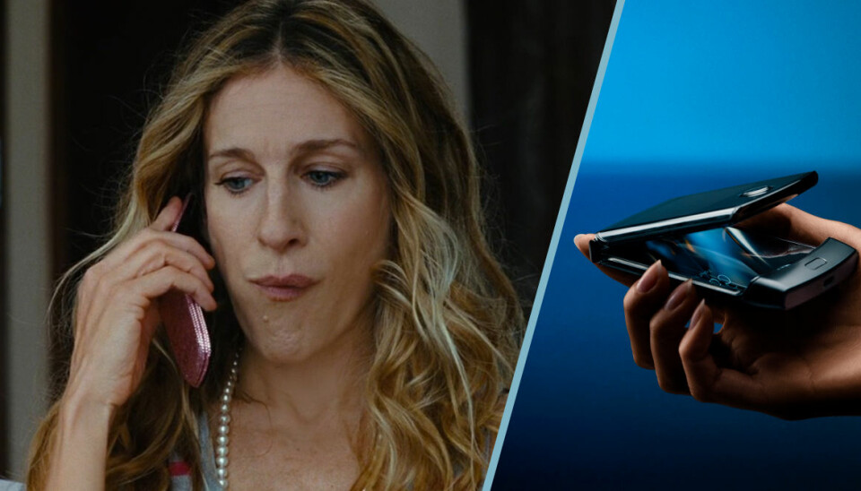 Säg hej, 00-talet! Nu gör fliptelefonen comeback