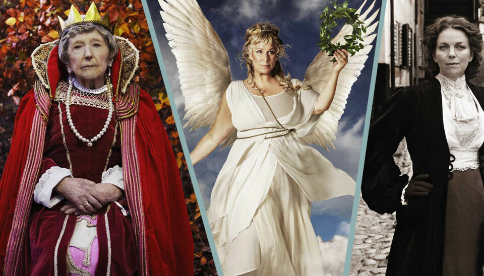 Unika kändisbilderna i Sagolika kvinnor-kalendern 2020