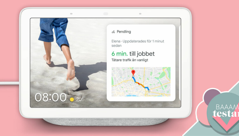 Baaam testar: 'Så bra är nya Google Nest Hub'