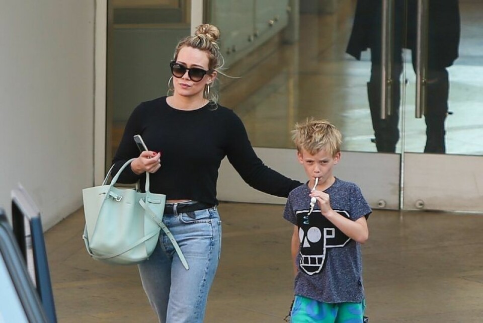 Hilary Duff och Luca Cruz Comrie fångades på bild tillsammans 2019. Hilary Duff och Luca Cruz Comrie fångades på bild tillsammans 2019.
