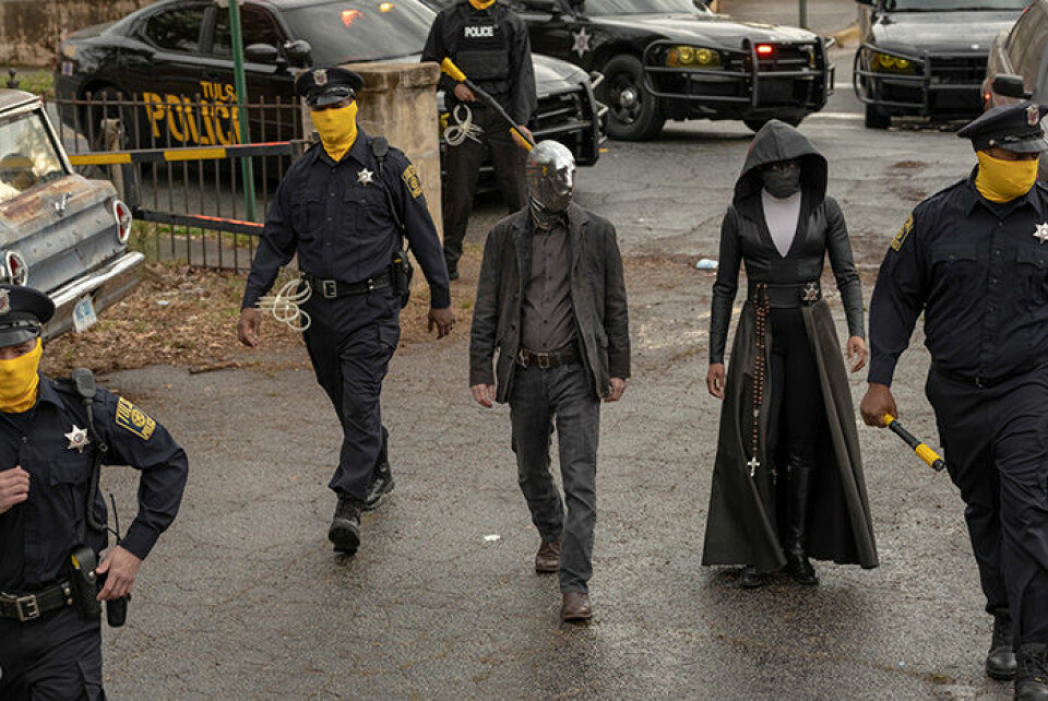 Tv-serien Watchmen kan du se på HBO. Tv-serien Watchmen kan du se på HBO.