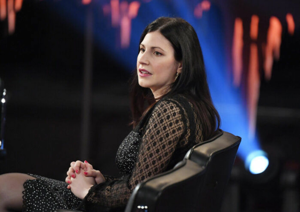 Nour el Refai gästar Skavlan i SVT. Nour el Refai gästar Skavlan i SVT.