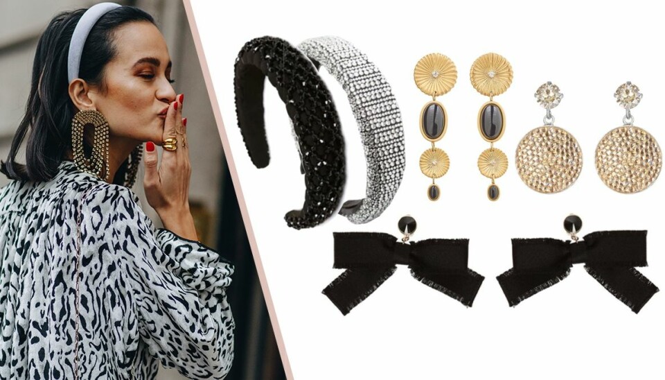 Från glittriga hårband till stora örhängen – 19 accessoarer till nyårsfesten
