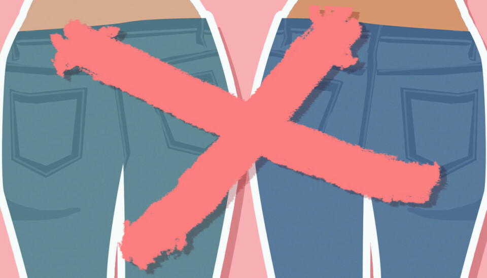 Jeansreklamen anses vara sexistisk – nu anmäls den