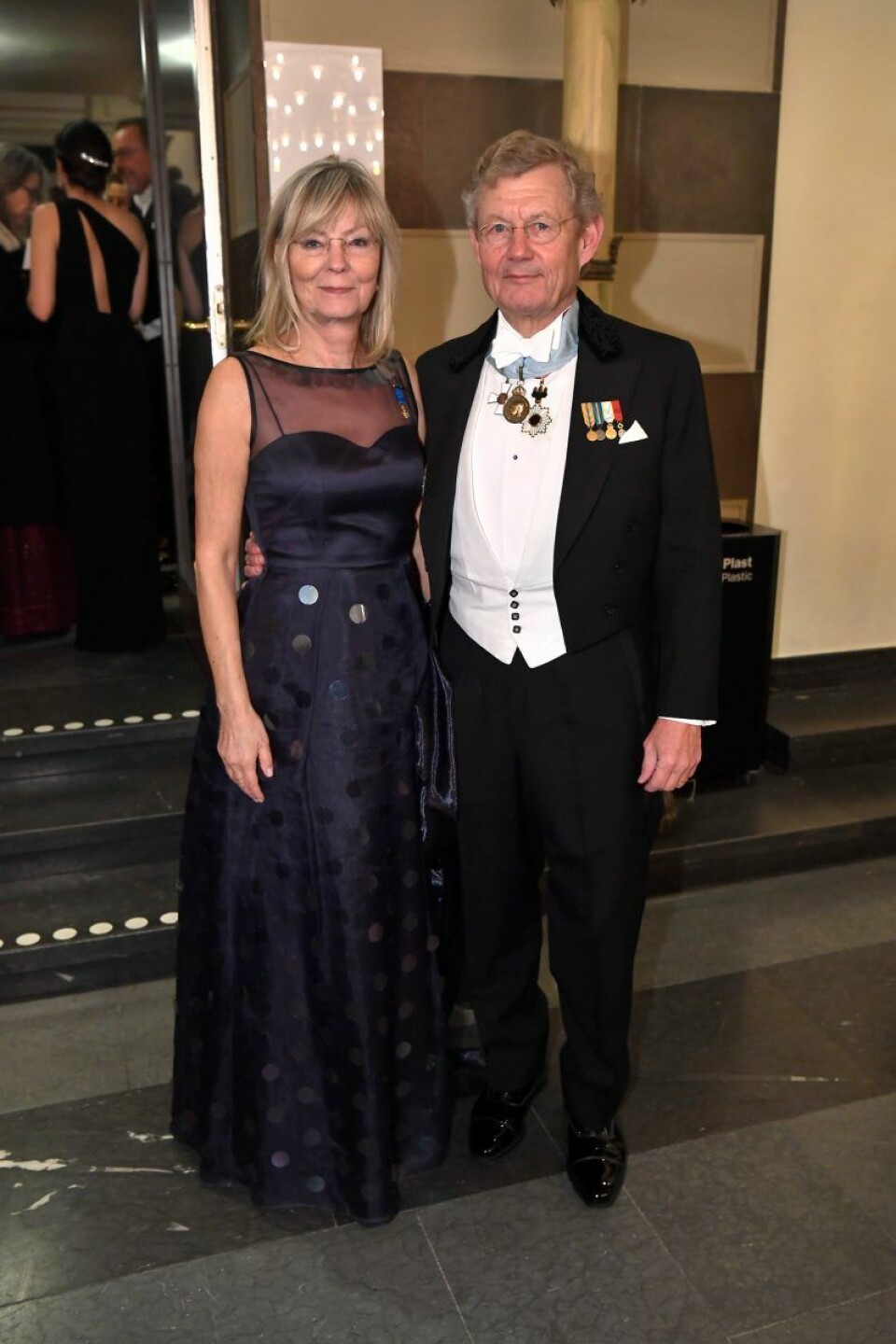 Annika Levin och Jacob Wallenberg. Annika Levin och Jacob Wallenberg.
