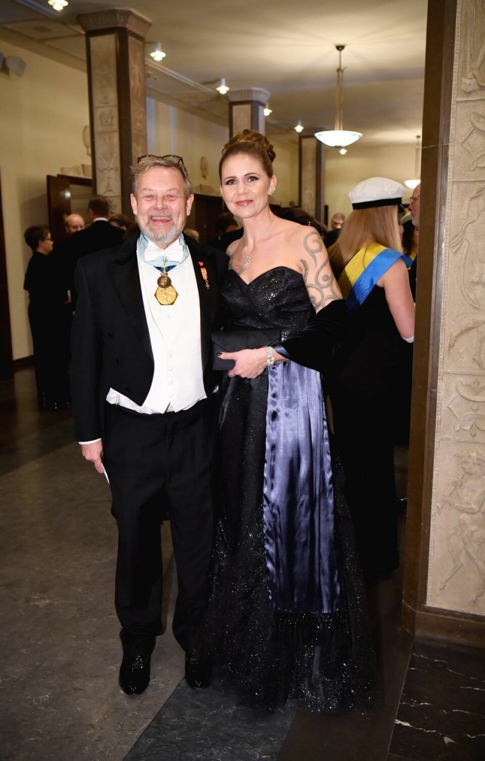 Peter ”Poker” Wallenberg med fru Klara Wallenberg. Peter ”Poker” Wallenberg med fru Klara Wallenberg.
