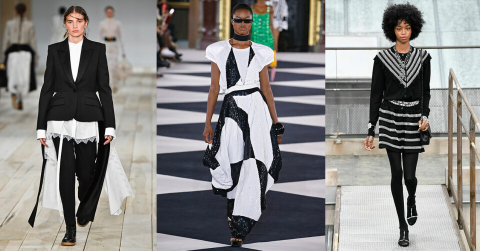 Alexander McQueen, Balmain, Chanel. Alexander McQueen, Balmain, Chanel.
