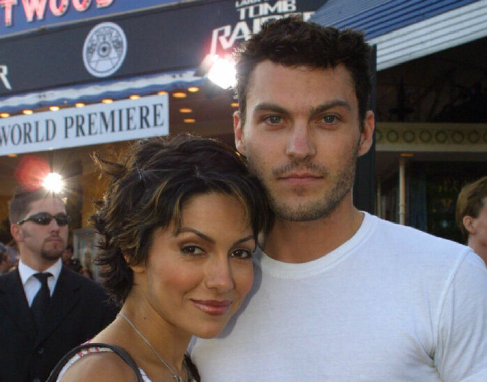 Vanessa Marcil och Brian Austin Green. Vanessa Marcil och Brian Austin Green.