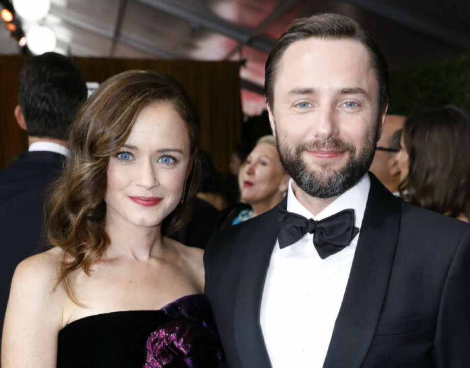 Alexis Bledel och Vincent Kartheiser. Alexis Bledel och Vincent Kartheiser.