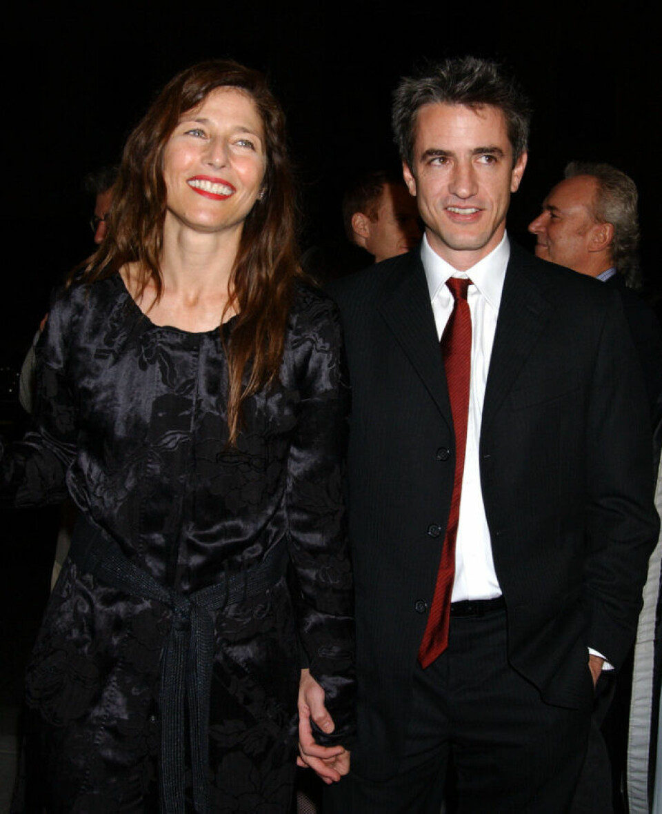 Catherine Keener och Dermot Mulroney. Catherine Keener och Dermot Mulroney.